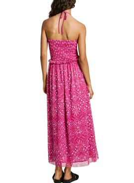 Robe Pepe Jeans Daleysa Rose pour Femme