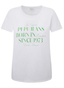 Chemise Pepe Jeans Jasmine Blanc Pour Femme