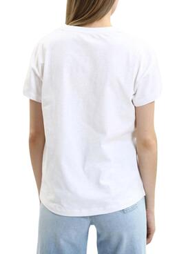 Camiseta Pepe Jeans Helena Blanc Pour Femme