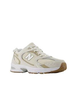 Baskets New Balance 530 Linen Crème Pour Femme