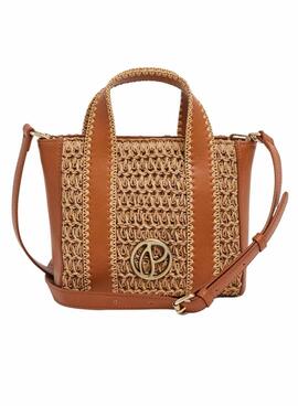 Sac Pepe Jeans Elisie Quincy marron pour femme