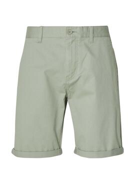 Bermudes Tommy Jeans Scanton Vert Pour Homme
