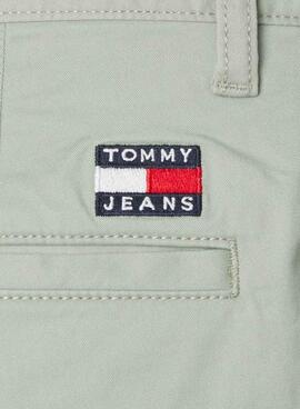 Bermudes Tommy Jeans Scanton Vert Pour Homme