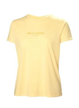 Maillot Helly Hansen Allure Jaune Pour Femme