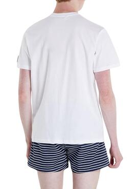 Maillot Helly Hansen Core Blanc Pour Homme