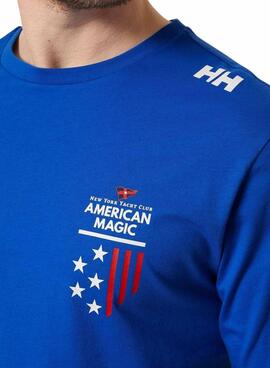 Maillot Helly Hansen American Magic Bleu Pour Homme