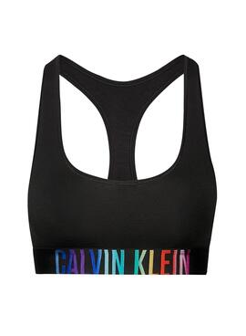 Soutien-gorge Bralette Calvin Klein Pride noir pour femme