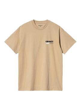 Maillot Carhartt Contact Sheet Toasté pour Homme