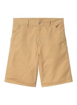 Bermudas Carhartt Single Knee Tostado pour Homme