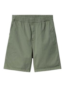 Bermudas Carhartt Flint Vert Pour Homme