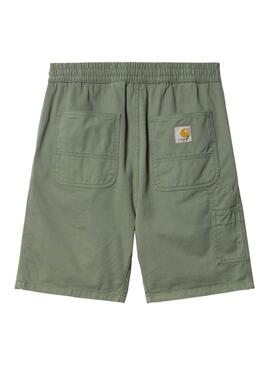 Bermudas Carhartt Flint Vert Pour Homme