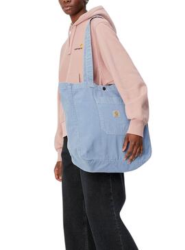 Sac à main Carhartt Garrison Tote Denim Clair