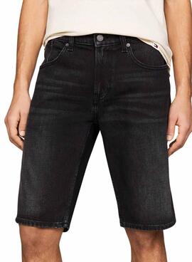 Bermuda Tommy Jeans Ronnie Noir Pour Homme