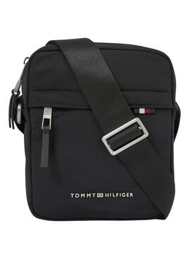 Sac à bandoulière Tommy Hilfiger Signature Mini Reporter Noir pour homme