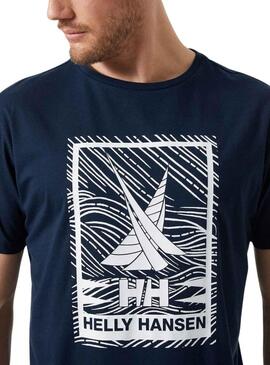 Maillot Helly Hansen Shoreline Marine Pour Homme