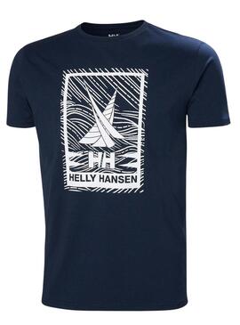 Maillot Helly Hansen Shoreline Marine Pour Homme