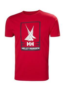 Maillot Helly Hansen Shoreline Rouge pour Homme