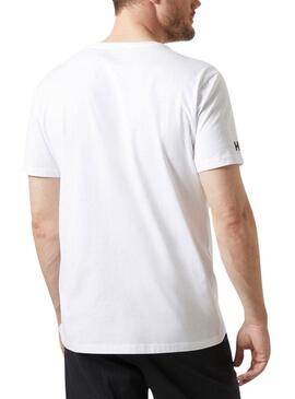 T-shirt Helly Hansen Shoreline Blanc Pour Homme