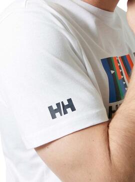 T-shirt Helly Hansen Shoreline Blanc Pour Homme