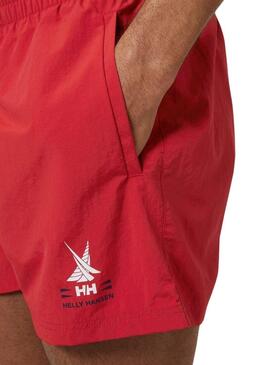 Maillot de bain Helly Hansen Cascais Rouge pour Homme