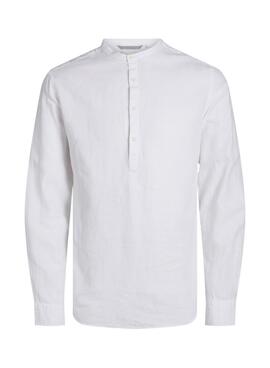 Chemise Jack and Jones Mazie Blanc pour Homme