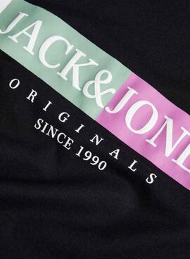 Chemise Jack and Jones Lafayette Noir pour Homme