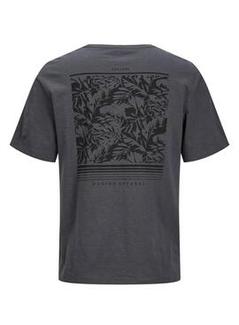 T-shirt Jack and Jones Guru Anthracite pour Homme