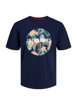 T-shirt Jack and Jones Chill Marine pour Homme