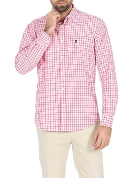 Chemise El Pulpo Carré Fenêtre Rose Pour Homme