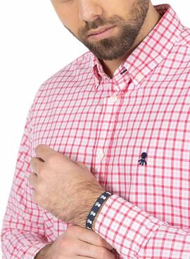 Chemise El Pulpo Carré Fenêtre Rose Pour Homme