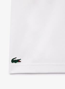 Maillot Lacoste Tennis Colorblock Blanc Pour Homme