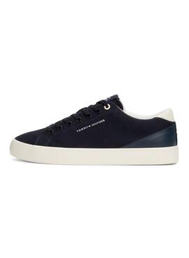 Chaussures Tommy Hilfiger TH Vulc Low Summer Marine Homme