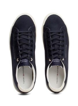 Chaussures Tommy Hilfiger TH Vulc Low Summer Marine Homme