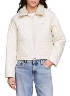 Veste Tommy Jeans Mom Classics en jean pour femme.