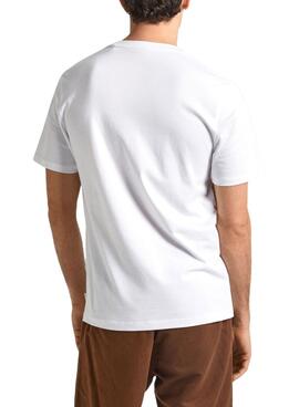 T-shirt Pepe Jeans Camille Blanc Pour Homme
