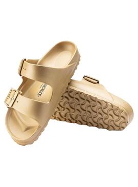 Sandales Birkenstock Arizona EVA Gold pour Femme