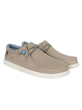 Chaussures Walkin Pitas Windover Beige Pour Homme