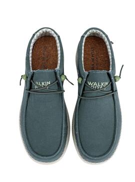Chaussures Walkin Pitas Windover Bleu pour Homme