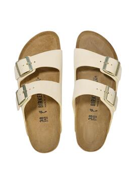 Sandales Birkenstock Arizona beige pour femme