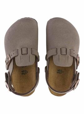 Zuecos Birkenstock Birko-Flor Topo para Niño y Niña