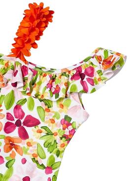 Maillot de bain Mayoral imprimé multicolore pour fille