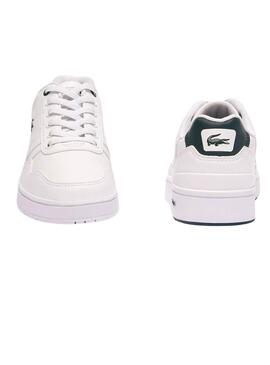 Chaussures Lacoste T-Clip Blanc pour Enfants