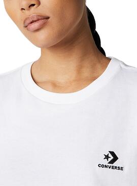 T-shirt Converse Standard Blanc.