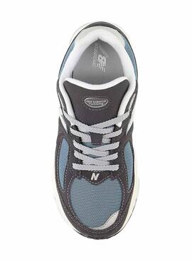 Chaussures New Balance GF2002 Gris Enfant Garçon et Fille