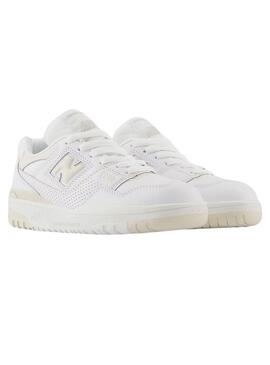 Sneakers New Balance B550 Blanc pour enfants