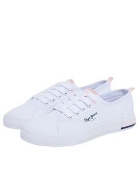 Zapatillas Pepe Jeans Brady Blanc pour Fille