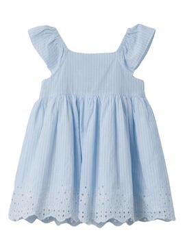 Robe Name It Fesinne Bleu Rayée pour Fille