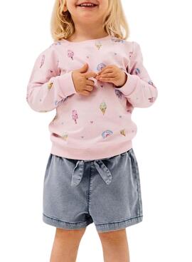 Sudadera Name It Fransia Rose pour Fille