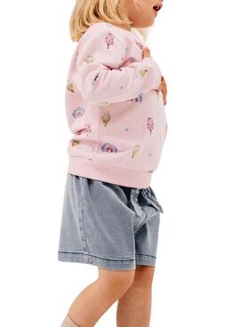 Sudadera Name It Fransia Rose pour Fille