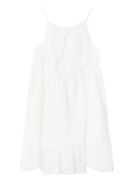 Robe Name It Fimia Blanc Pour Fille